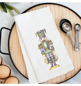 Pelican Provision Co Jazzy Jester Nutcracker Kitchen Towel