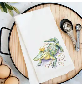 Pelican Provision Co King of the Bayou Kitchen Towel