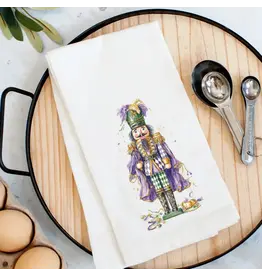 Pelican Provision Co Carnival King Nutcracker Kitchen Towel