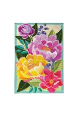 Evergreen Enterprises Floral Burst Burlap Garden Flag