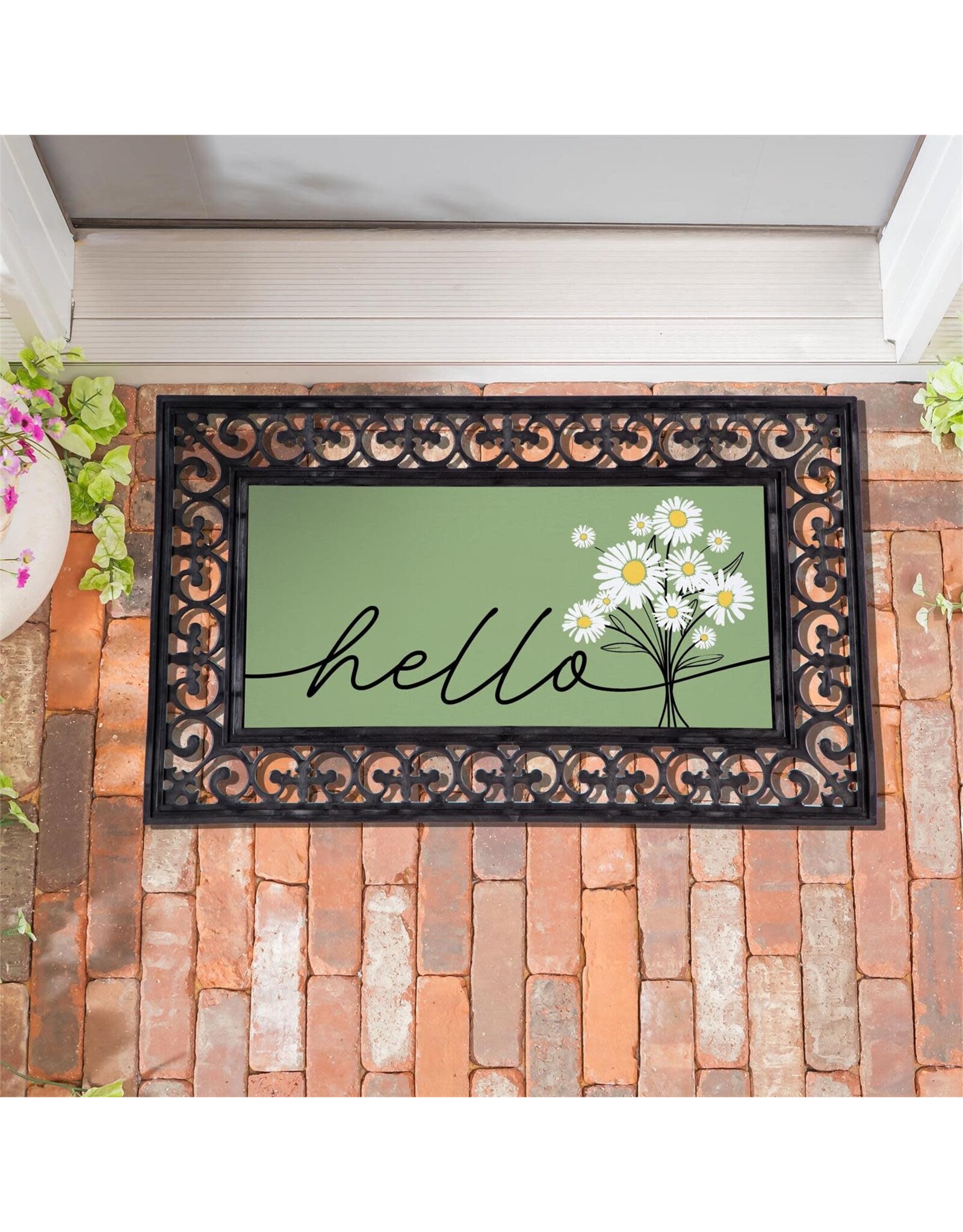 Evergreen Enterprises Hello Dainty Daisies Sassafras Switch Mat