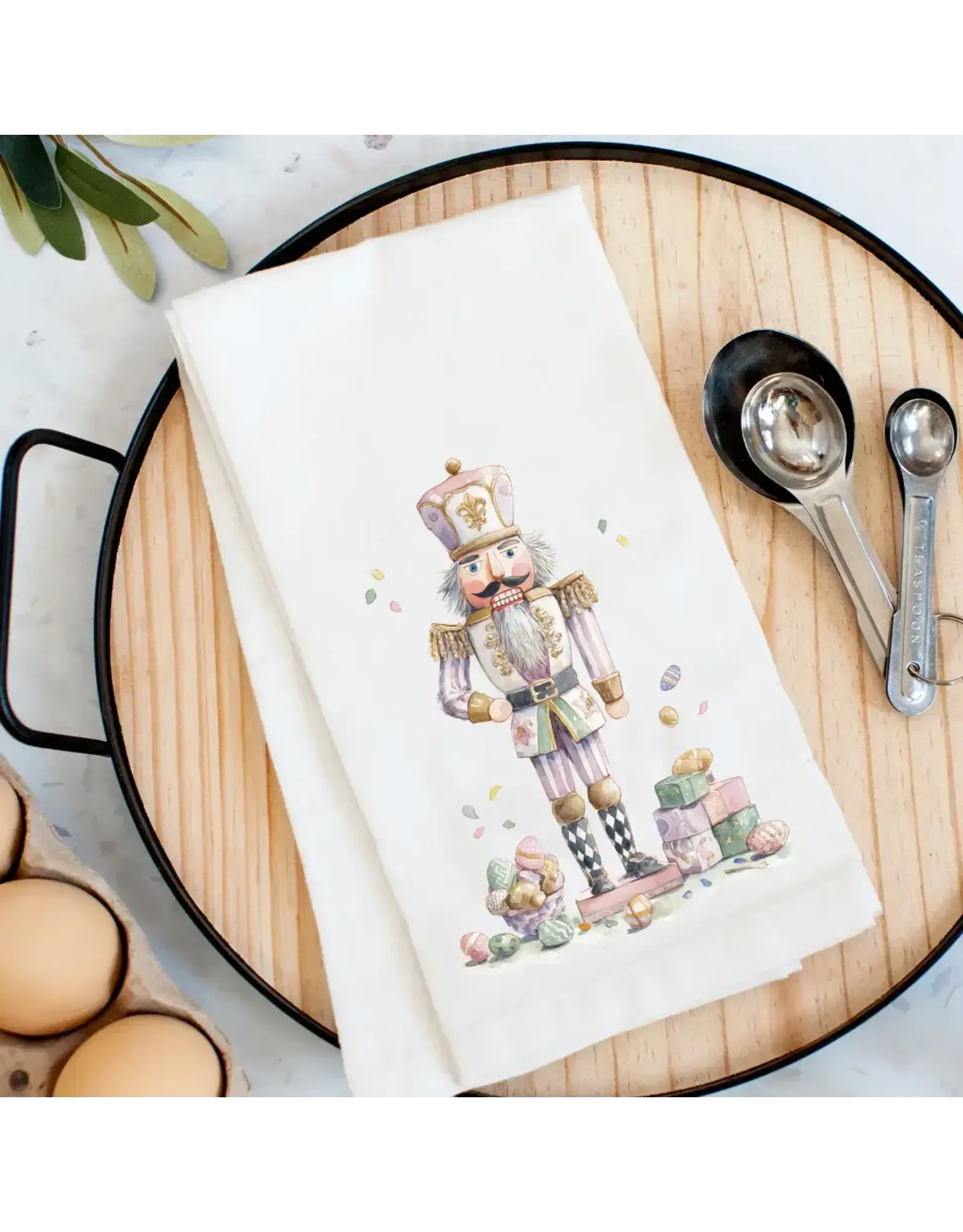 Pelican Provision Co Nuts For Spring Kitchen Towel