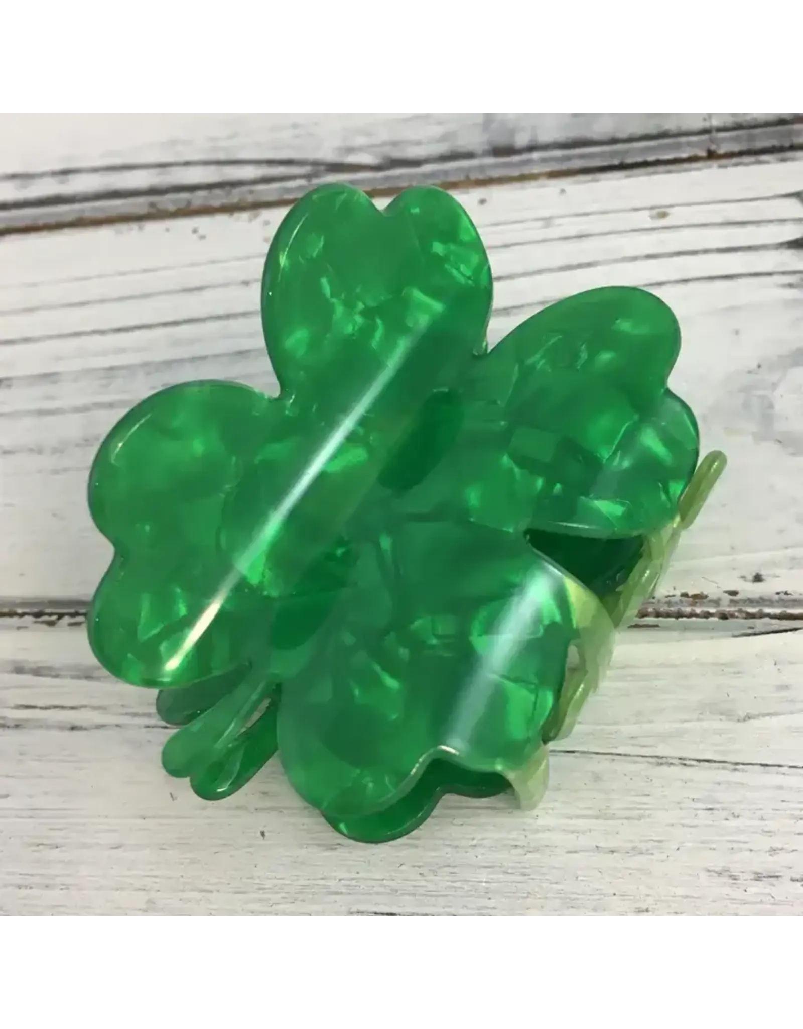 SongLily/Faire Shamrock Clover Claw Clip