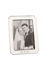 Mud Pie Small Mr. & Mrs. Enamel Frame