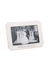 Mud Pie All My Love Enamel Frame