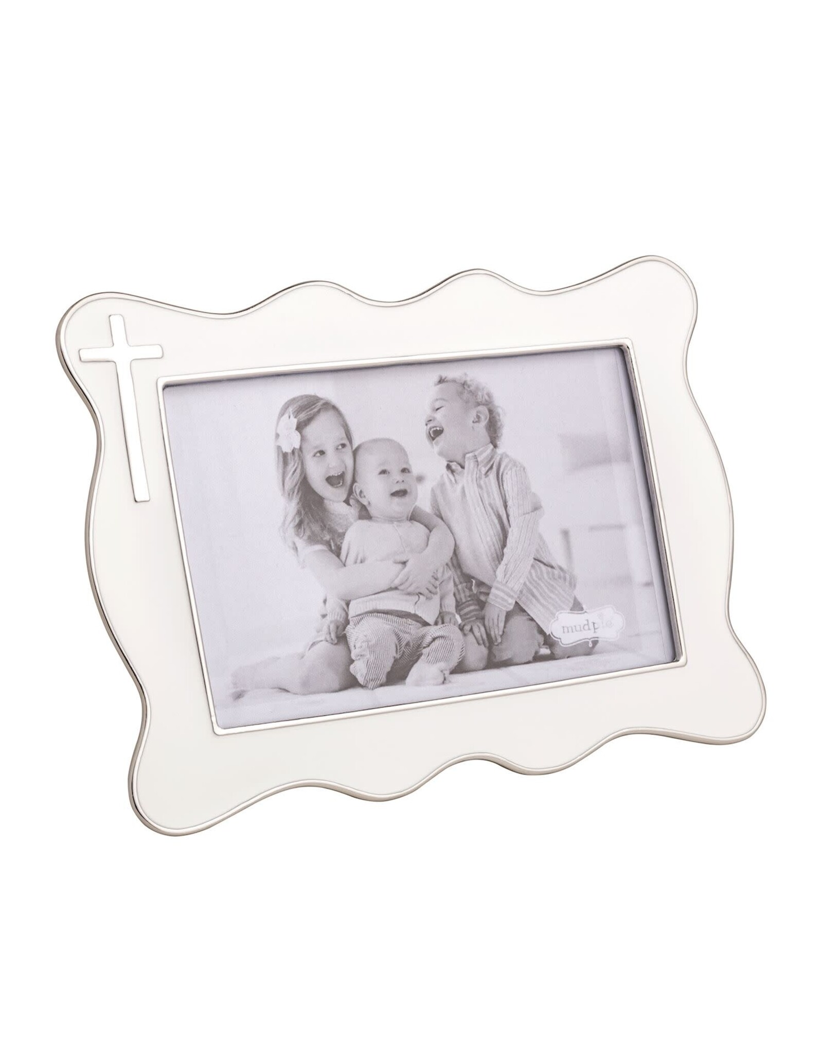 Mud Pie Cross Enamel Frame