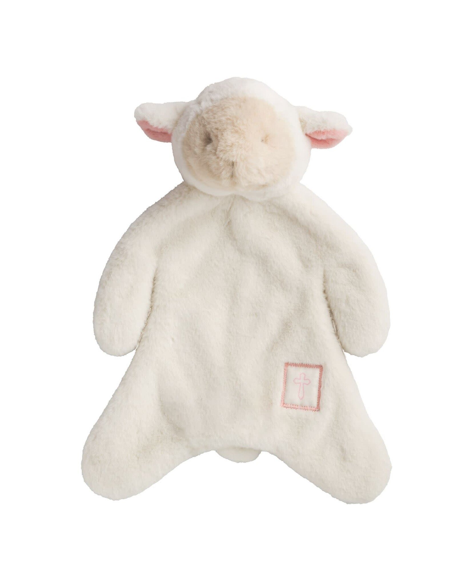 Mud Pie Pink Little Lamb Plush Woobie