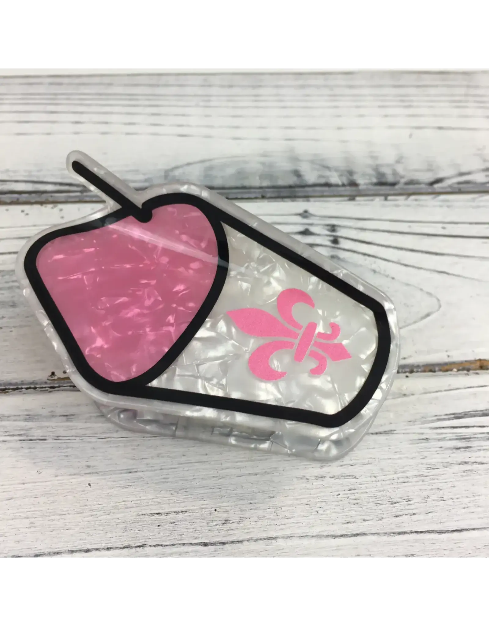 SongLily/Faire Marble Snoball Claw Clip