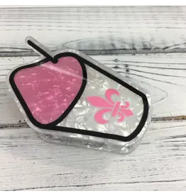 SongLily/Faire Marble Snoball Claw Clip