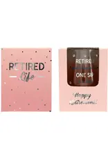 Pavilion/Faire One Sip - Gift Boxed 18 oz Stemless Wine Glass