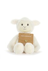 Demdaco My First Communion Lamb + Bracelet - 8in
