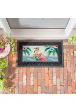 Evergreen Enterprises Palm Beach Floral Flamingo Sassafras Switch Mat