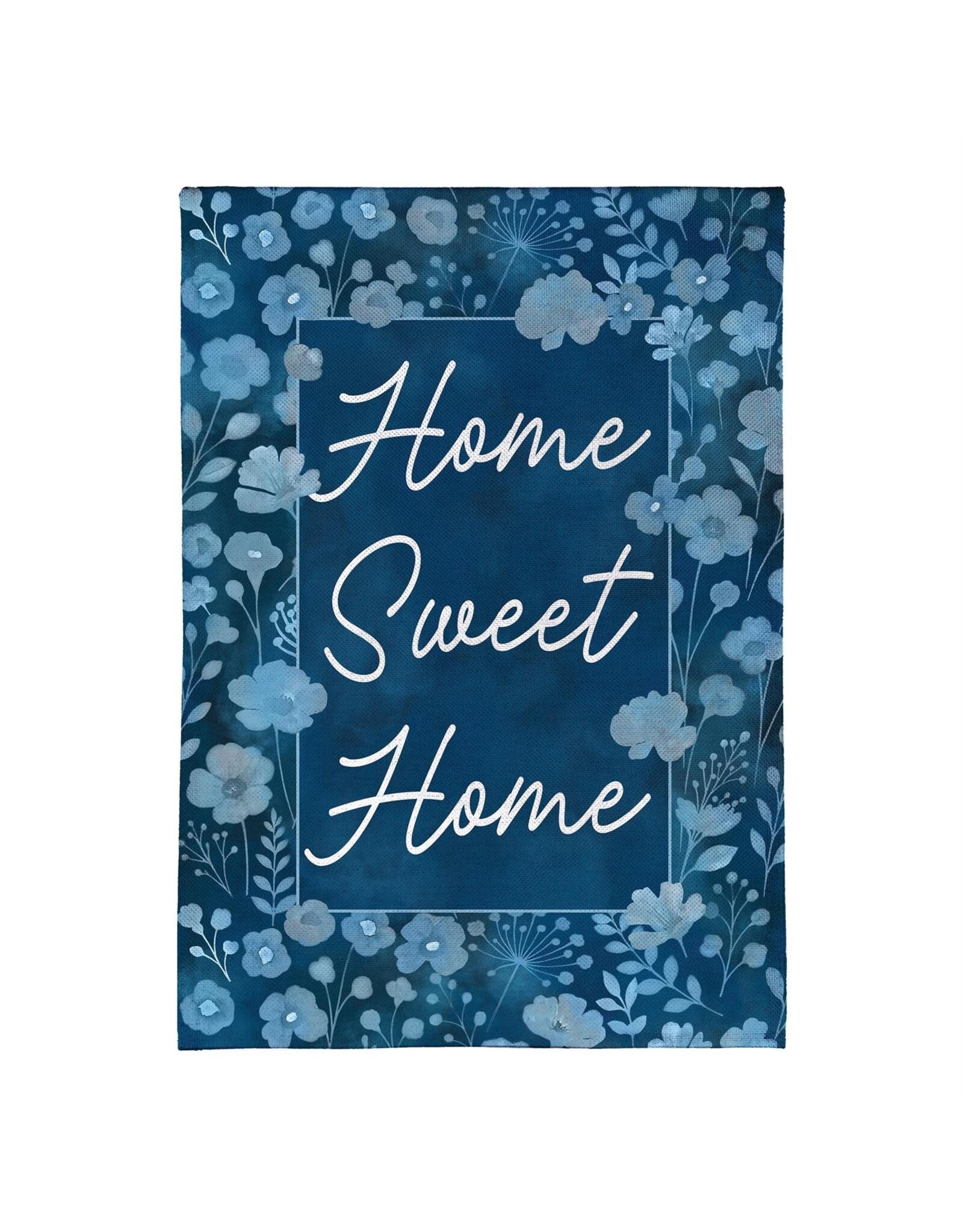 Evergreen Enterprises VivaStyle Gilded Meadow Burlap Garden Flag "Home Sweet Home"
