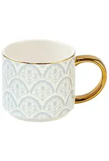 Sweet Water Decor Blue Fan 14 oz Mug