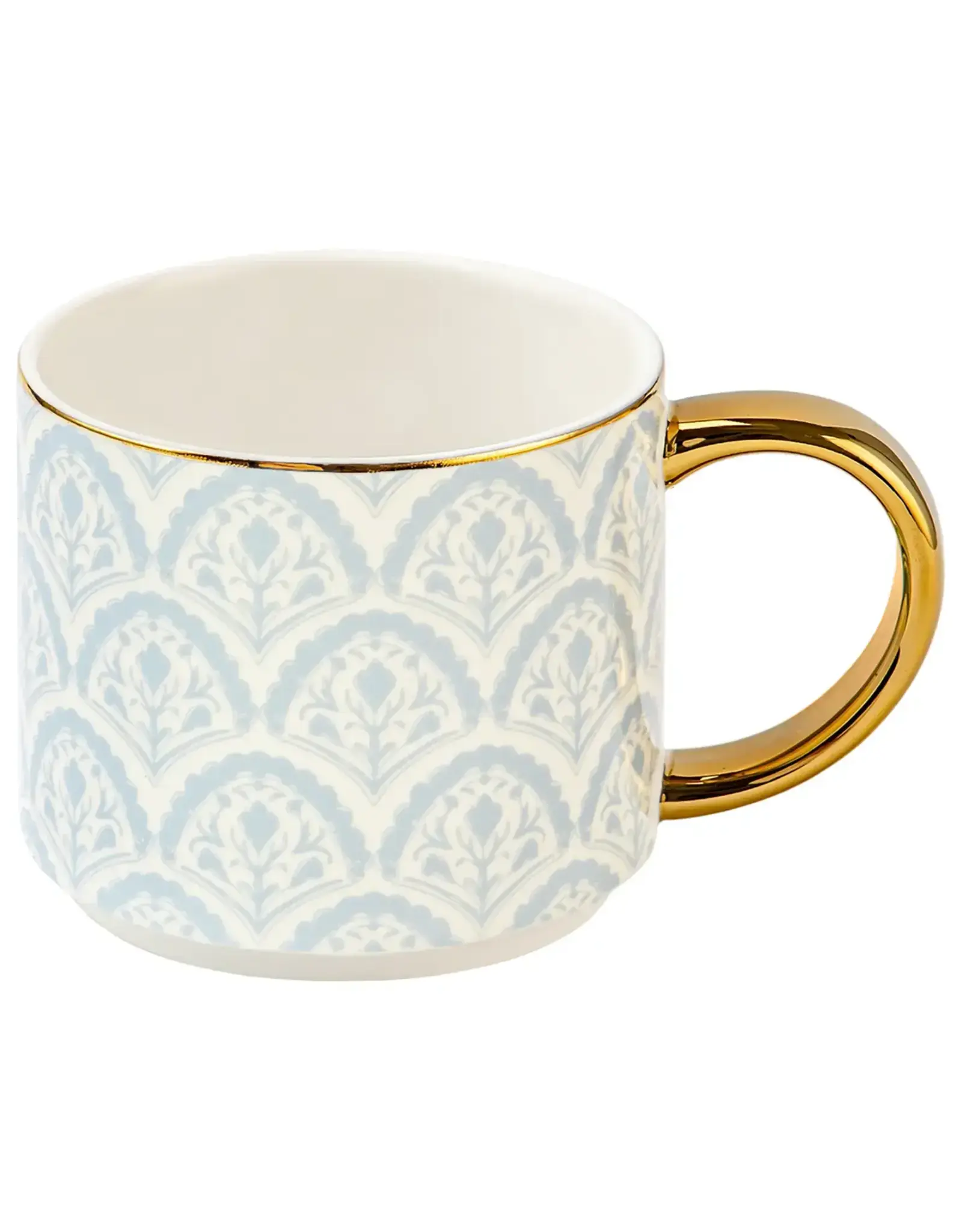 Sweet Water Decor Blue Fan 14 oz Mug