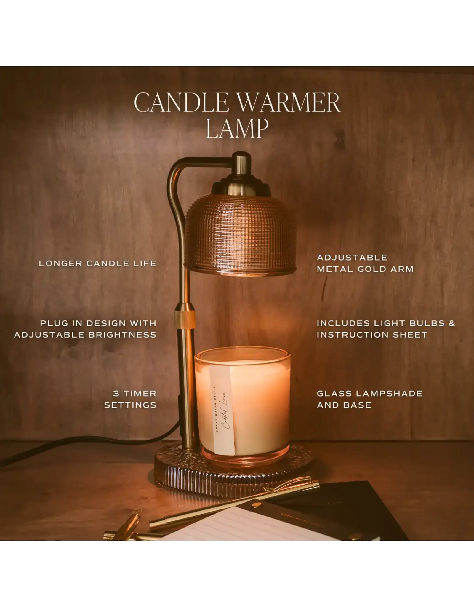 Sweet Water Decor Candle Lamp Warmer