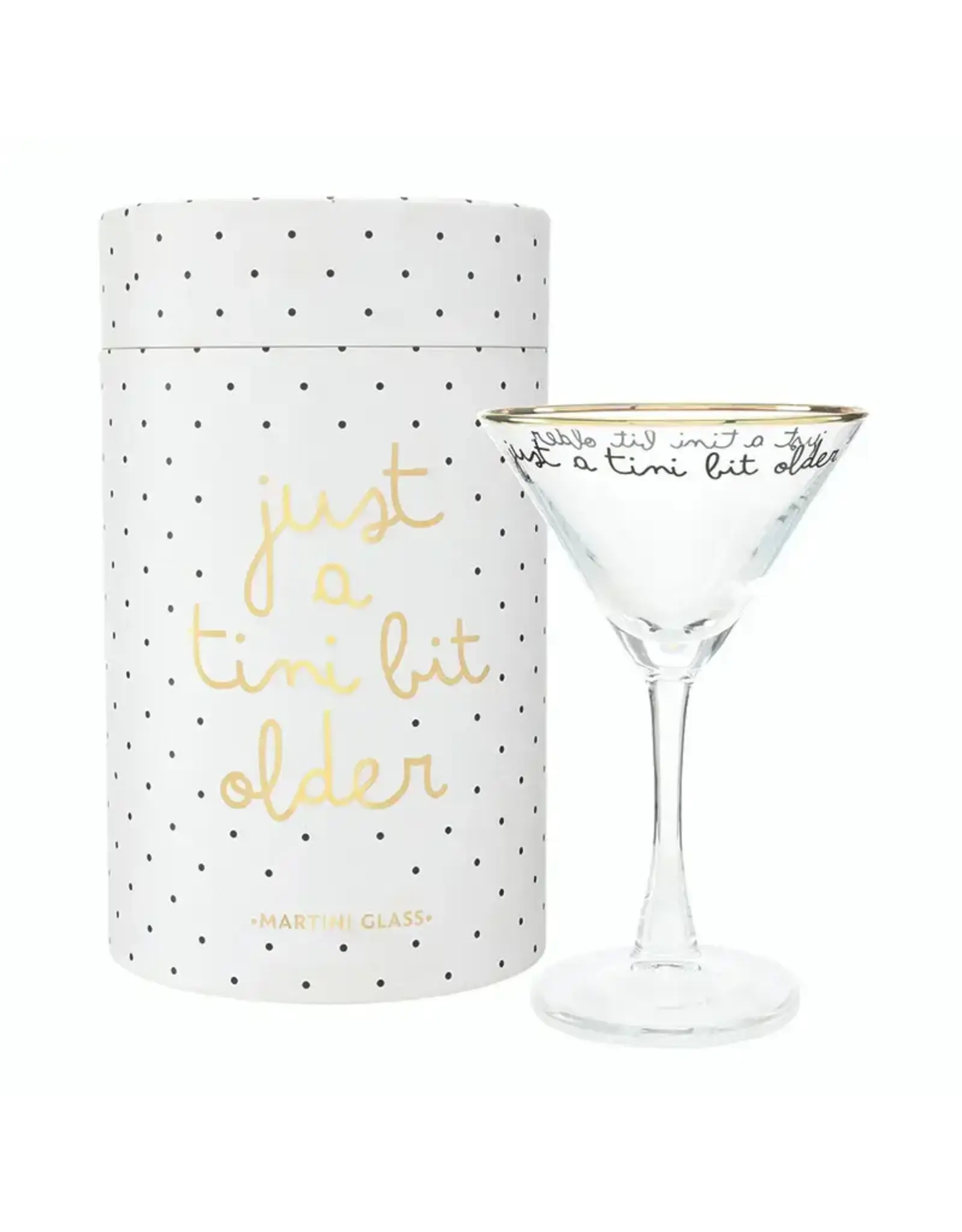 Santa Barbara Design Studio by Creative Brands/Faire Just A Tini Bit Older Martini Glass