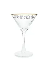 Santa Barbara Design Studio by Creative Brands/Faire Just A Tini Bit Older Martini Glass