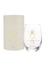 Santa Barbara Design Studio by Creative Brands/Faire Engaged Wine Glass