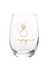 Santa Barbara Design Studio by Creative Brands/Faire Engaged Wine Glass