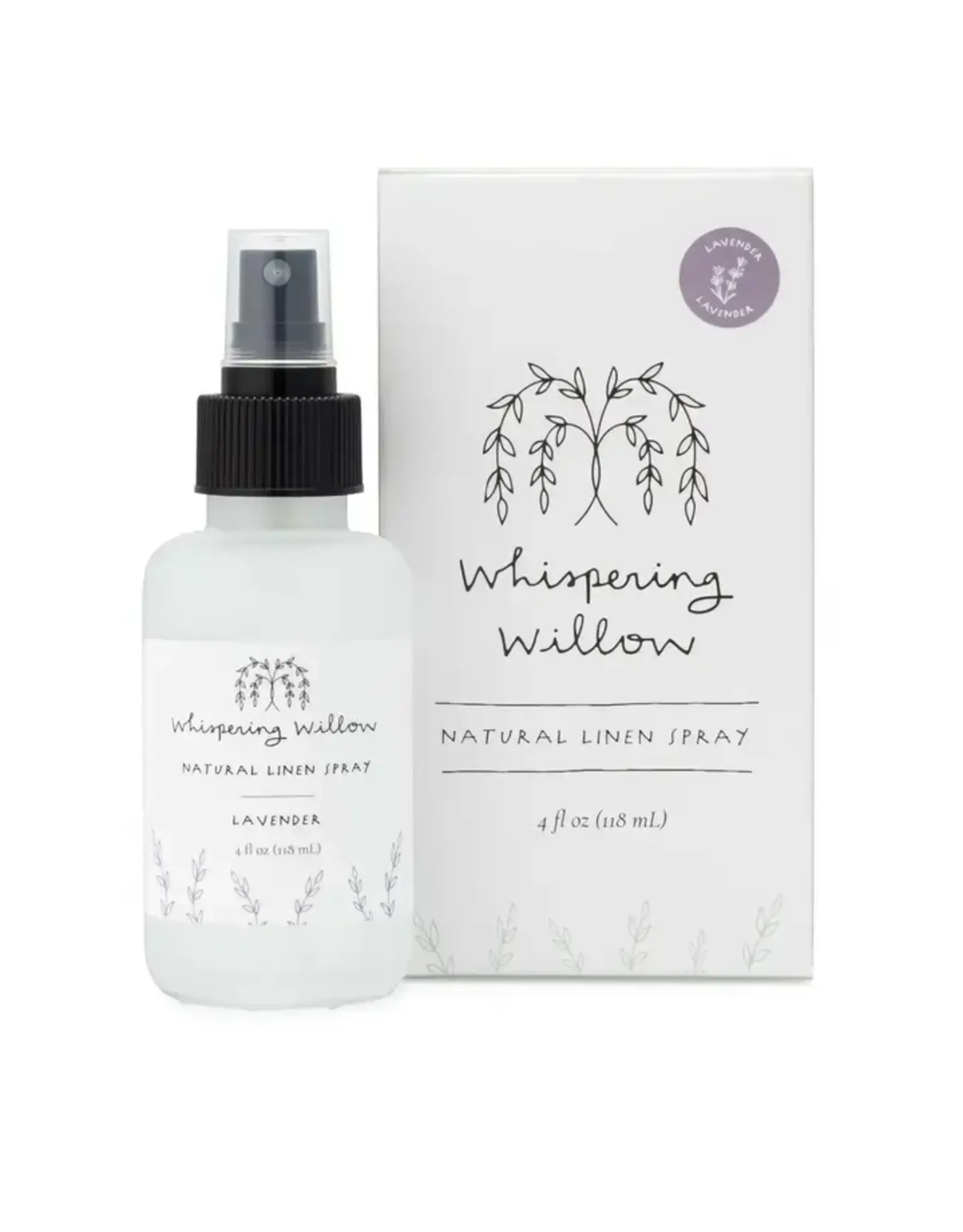 Whispering Willow/Faire Lavender Linen Spray - 4oz