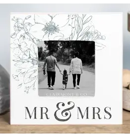 Clairmont And Co 4x4 Photo Frame - Mr & Mrs