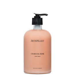 Archipelago Charcoal Rose Glass Hand Wash, 14.5 oz