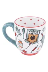 Glory Haus Coffee Scrubs Needles Gloves Mug