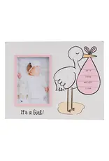 Glory Haus Stork It's A Girl Frame