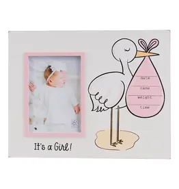 Glory Haus Stork It's A Girl Frame