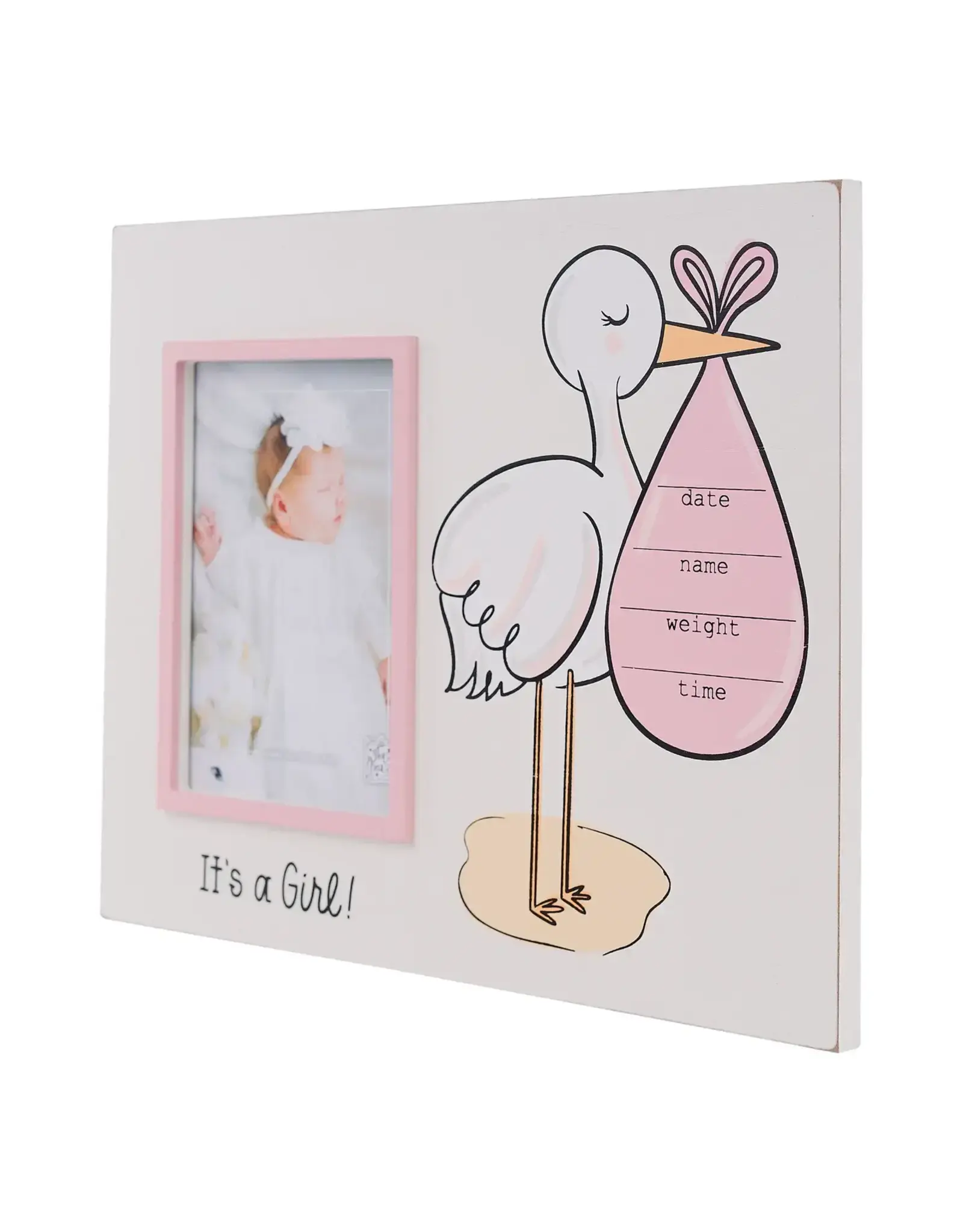 Glory Haus Stork It's A Girl Frame
