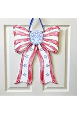 Home Malone Patriotic Bow Door Hanger