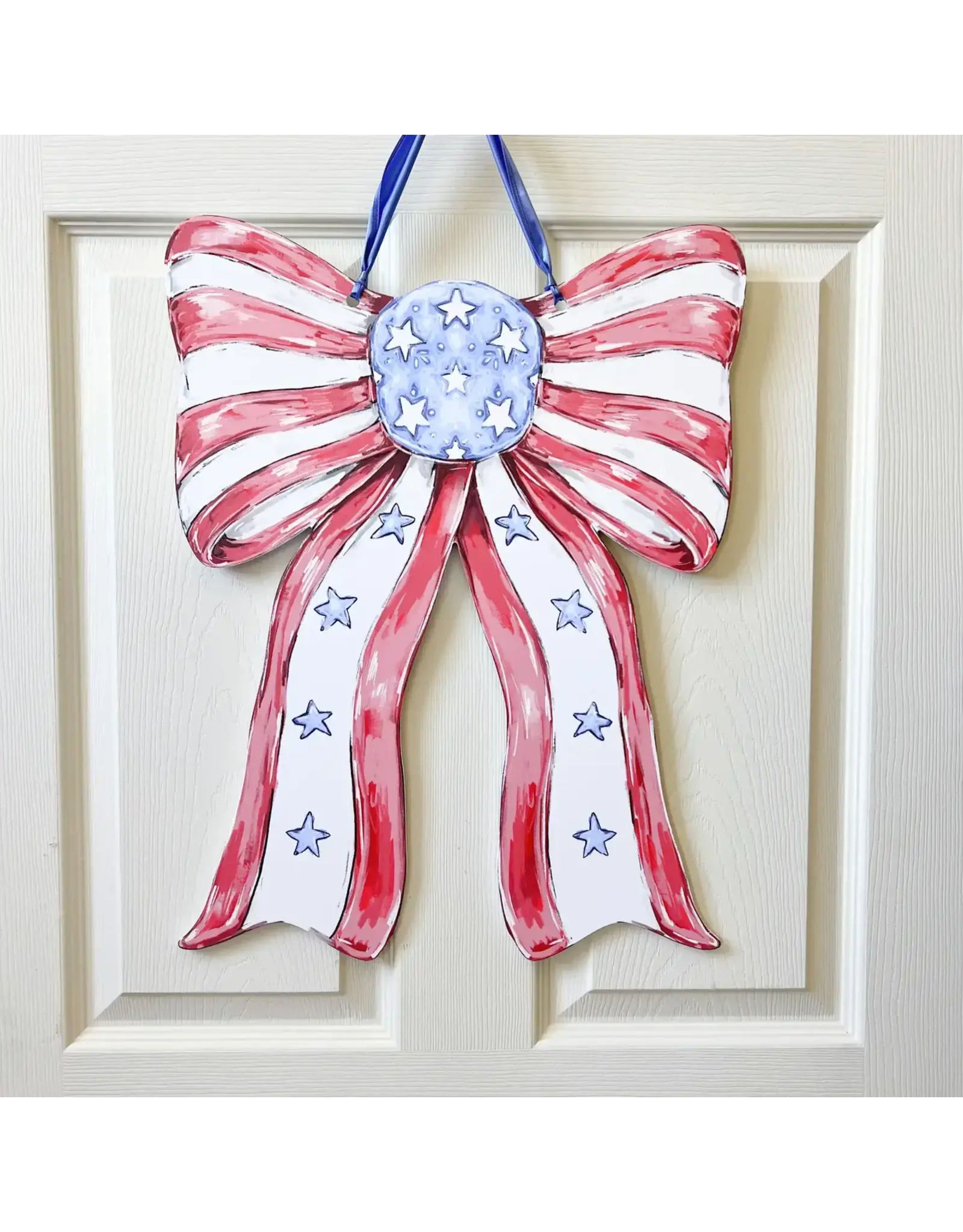 Home Malone Patriotic Bow Door Hanger
