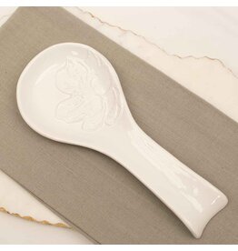 The Royal Standard Magnolia Embossed Spoon Rest