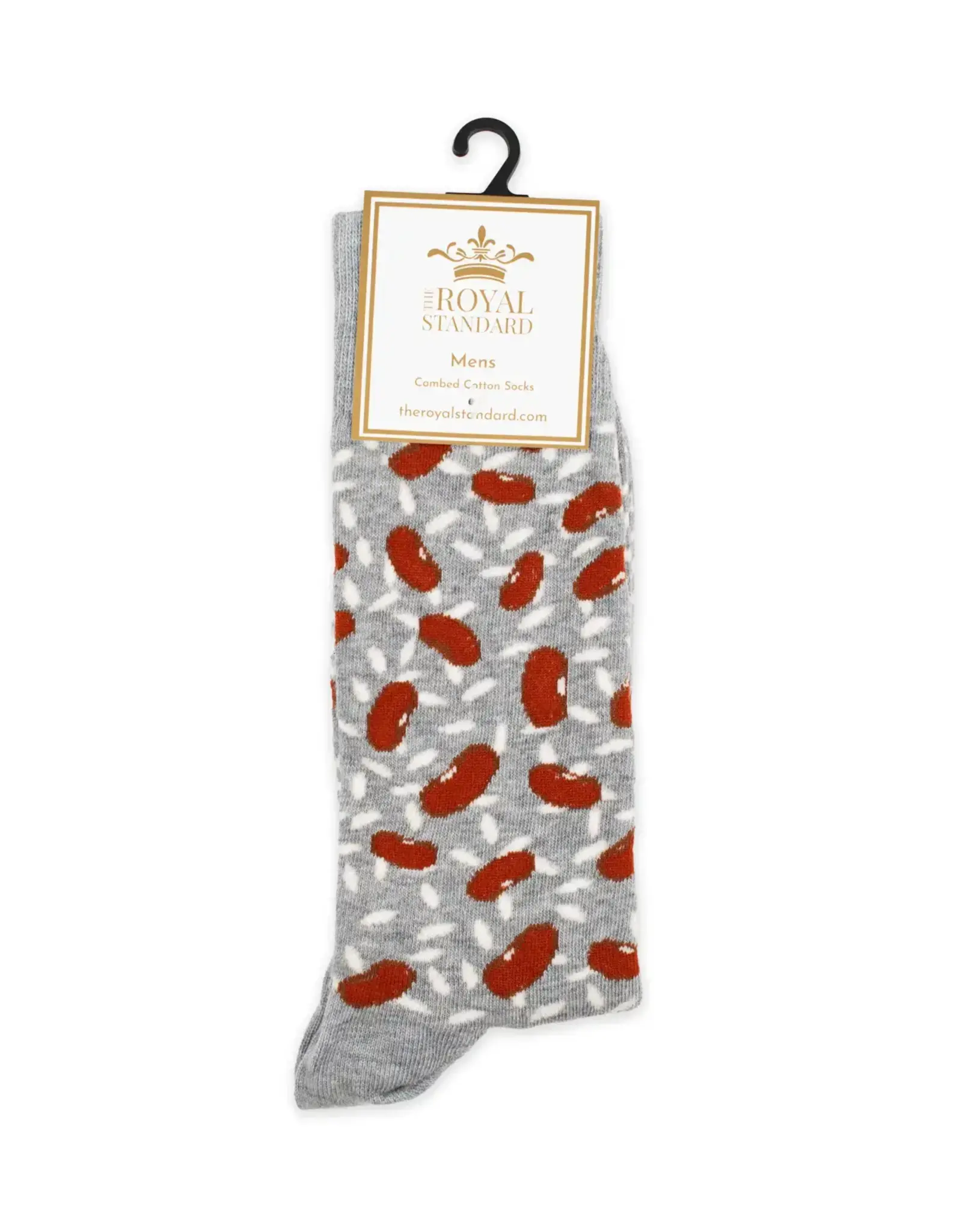 The Royal Standard Men's Red Beans & Rice Socks