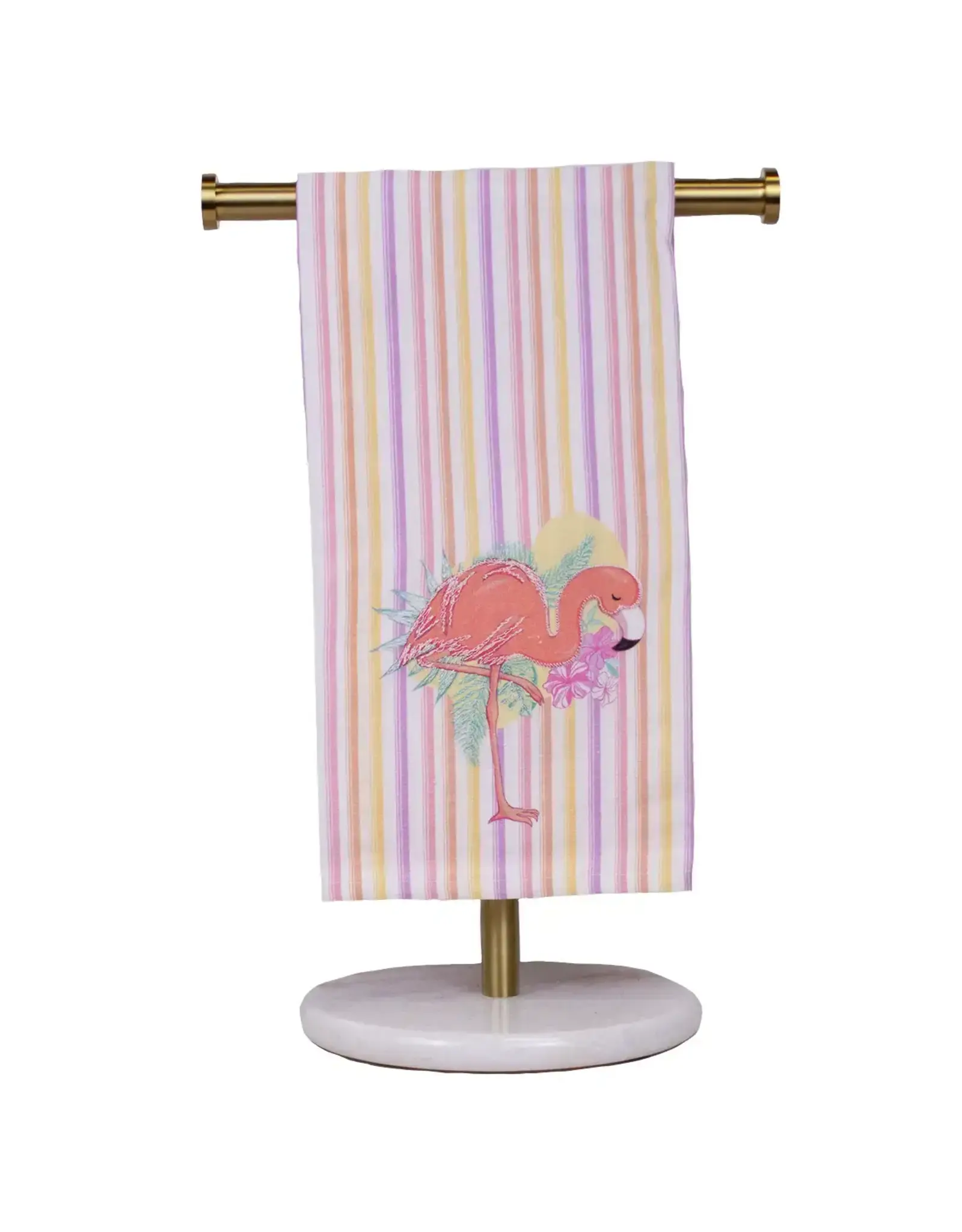 The Royal Standard Summer Flamingo Hand Towel