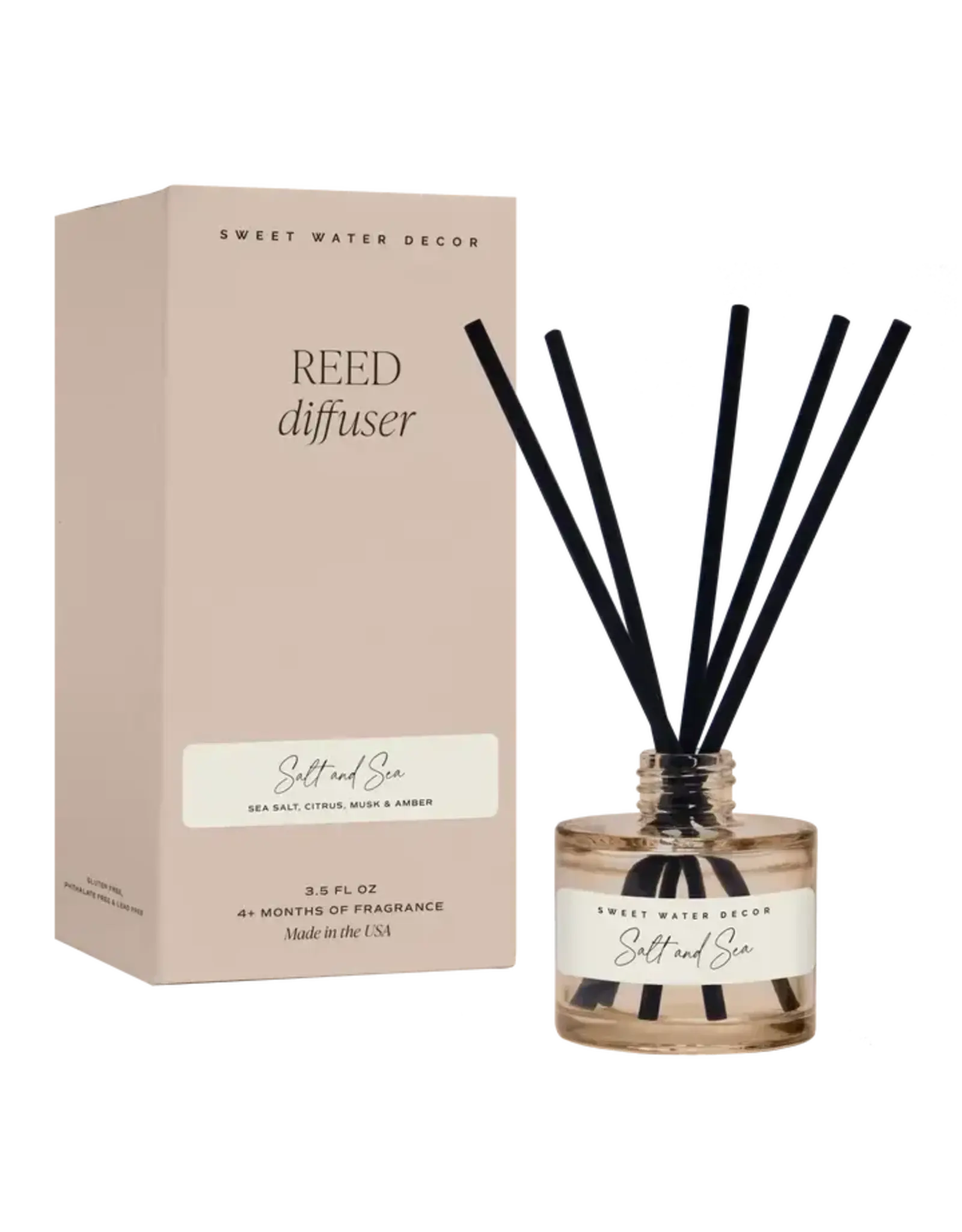 Sweet Water Decor Salt and Sea Reed Diffuser