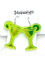 Doohickies/So. Charm Trade Lime Mirror Margarita Acrylic Dangles