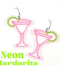 Doohickies/So. Charm Trade Neon Margarita Acrylic Dangles
