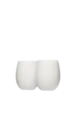 Corkcicle Sommelier Stemless Set (2) - Oat Milk