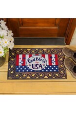 Evergreen Enterprises Bless The USA Bow Sassafras Switch Mat