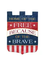 Magnolia Garden Flag Company Home of the Free Garden Flag