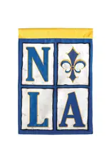 Magnolia Garden Flag Company Nola Street Tiles Garden Flag