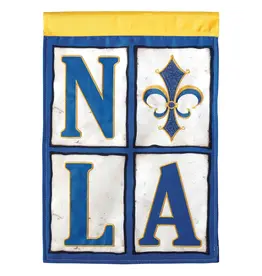 Magnolia Garden Flag Company Nola Street Tiles Garden Flag