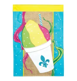 Magnolia Garden Flag Company Snowballs Y'all Applique Garden Flag