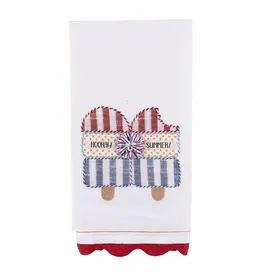 Glory Haus Hooray Summer Popsicles Tea Towel