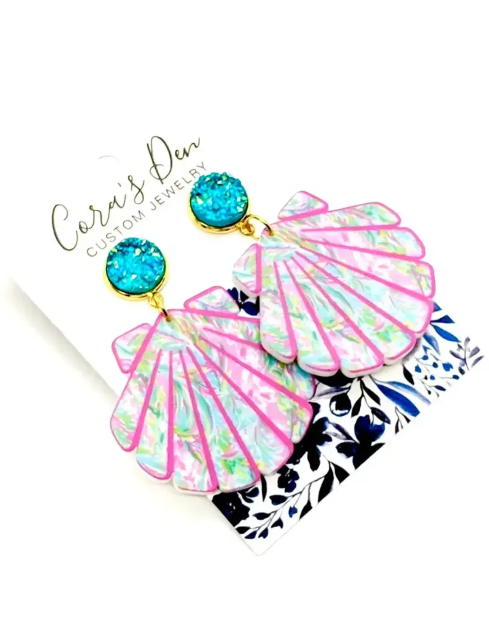 Cora's Den Seashell Earrings