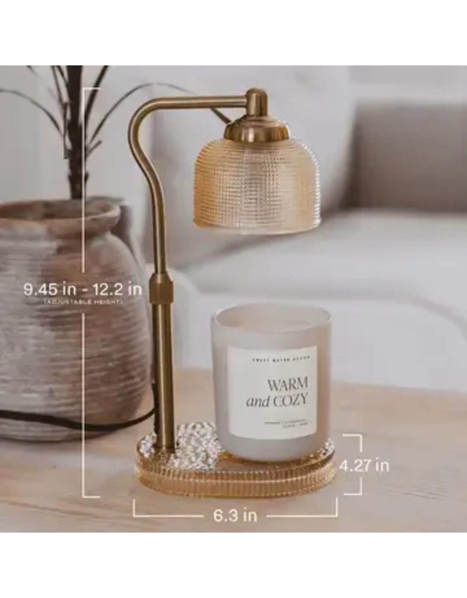 Sweet Water Decor Candle Lamp Warmer - Wood Base