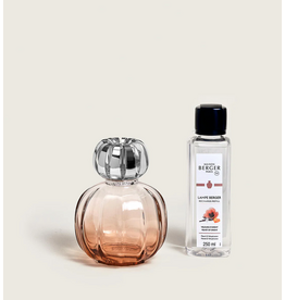Maison Berger Corali Coral Fragrance Lamp Gift Set with Velvet of Orient