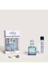 Maison Berger Glaçon Turquoise-Blue Gradient Lamp Gift Set with Air Pur